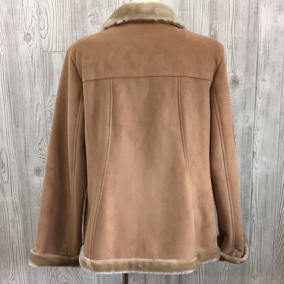 JONES NEW YORK Sherpa Coat Faux Shearling XL - Picture 7 of 11